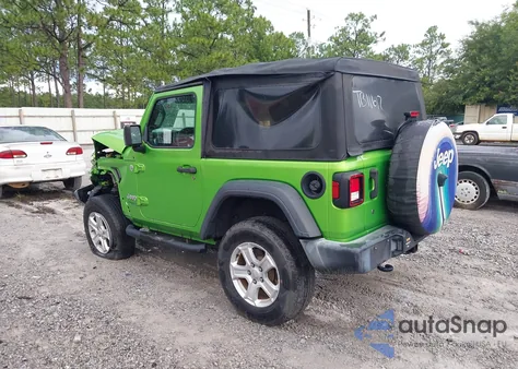 2019 Jeep Wrangler Sport S 4X4 из США, поврежденный, VIN 1C4GJXAG9KW553231